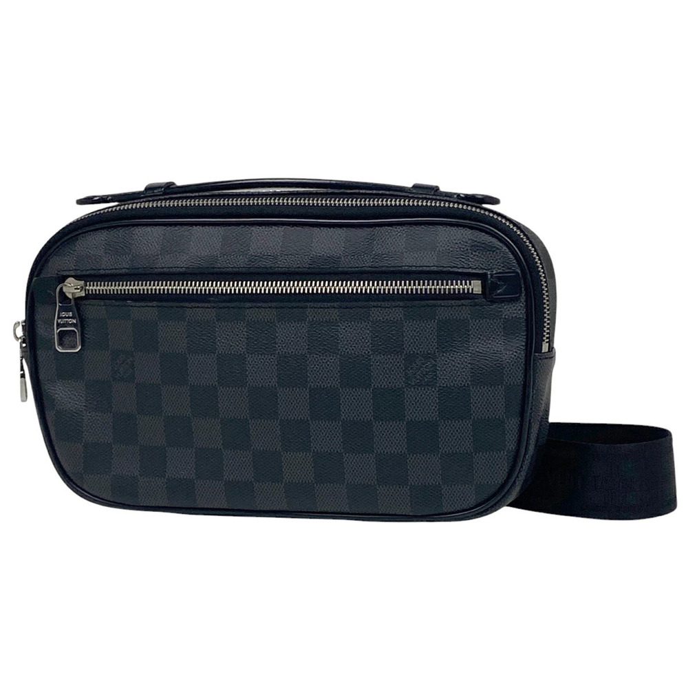 Louis Vuitton Ambrelle Waist Bag Handbag Body Bum Crossbody Belt Damier